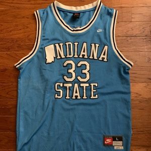 Larry Bird Indiana State Jersey